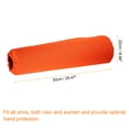 thumbnail image 2 of Welding Sleeves 20" Flame Retardant Cotton Arm Protection Sleeves, Orange, 2 of 7
