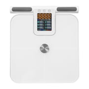 8 Electrode Smart Body Fat Scale Full Body Composition Analyzer with Report LCD