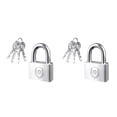 thumbnail image 4 of xinxixnxx Rain Proof Padlock Security For Valuables Durable Furniture Lock 30 short indie 2Set, 4 of 6