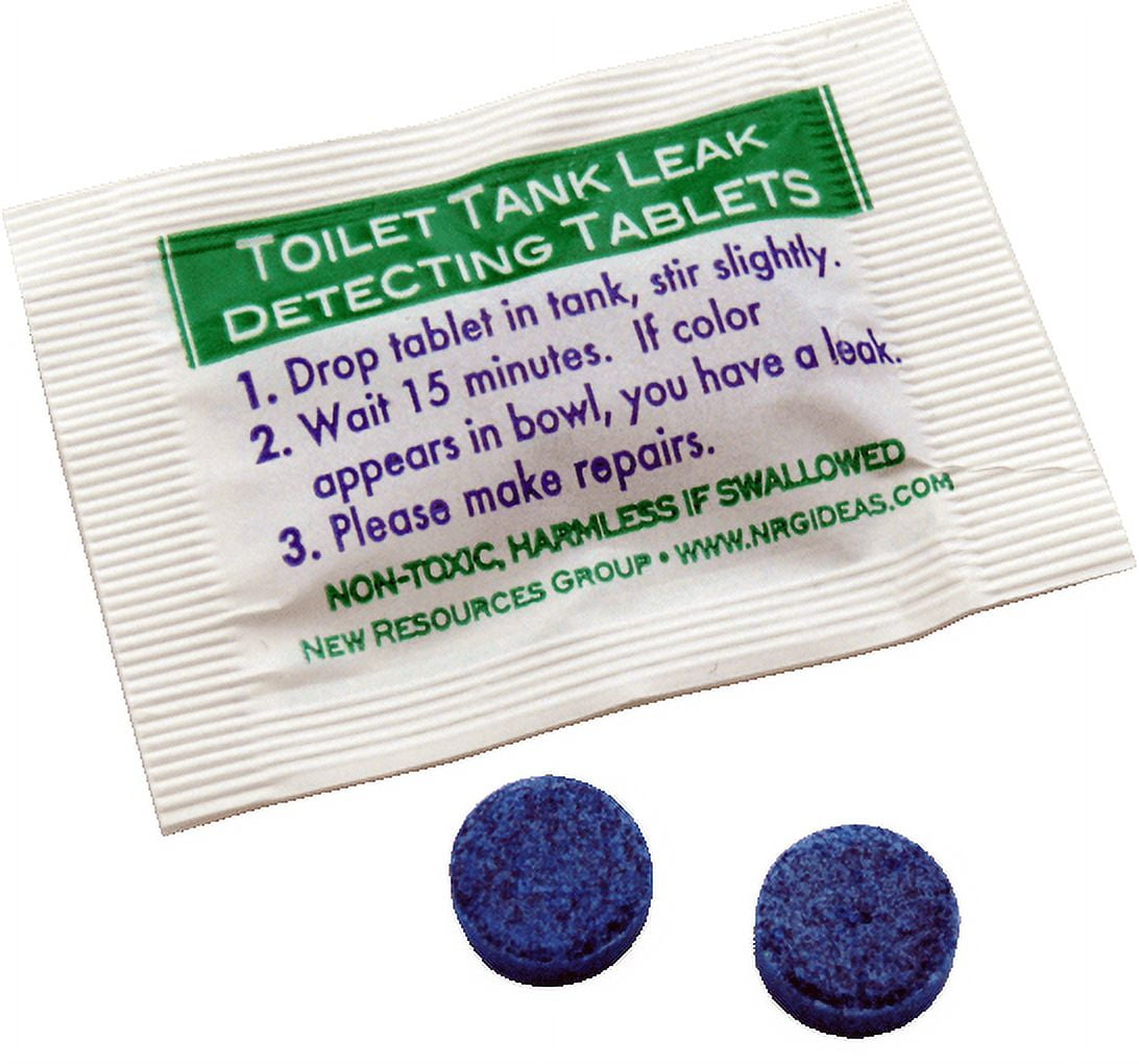 Bulk Leak Detecting Dye Tablets for Toilet Tanks 10 Pack