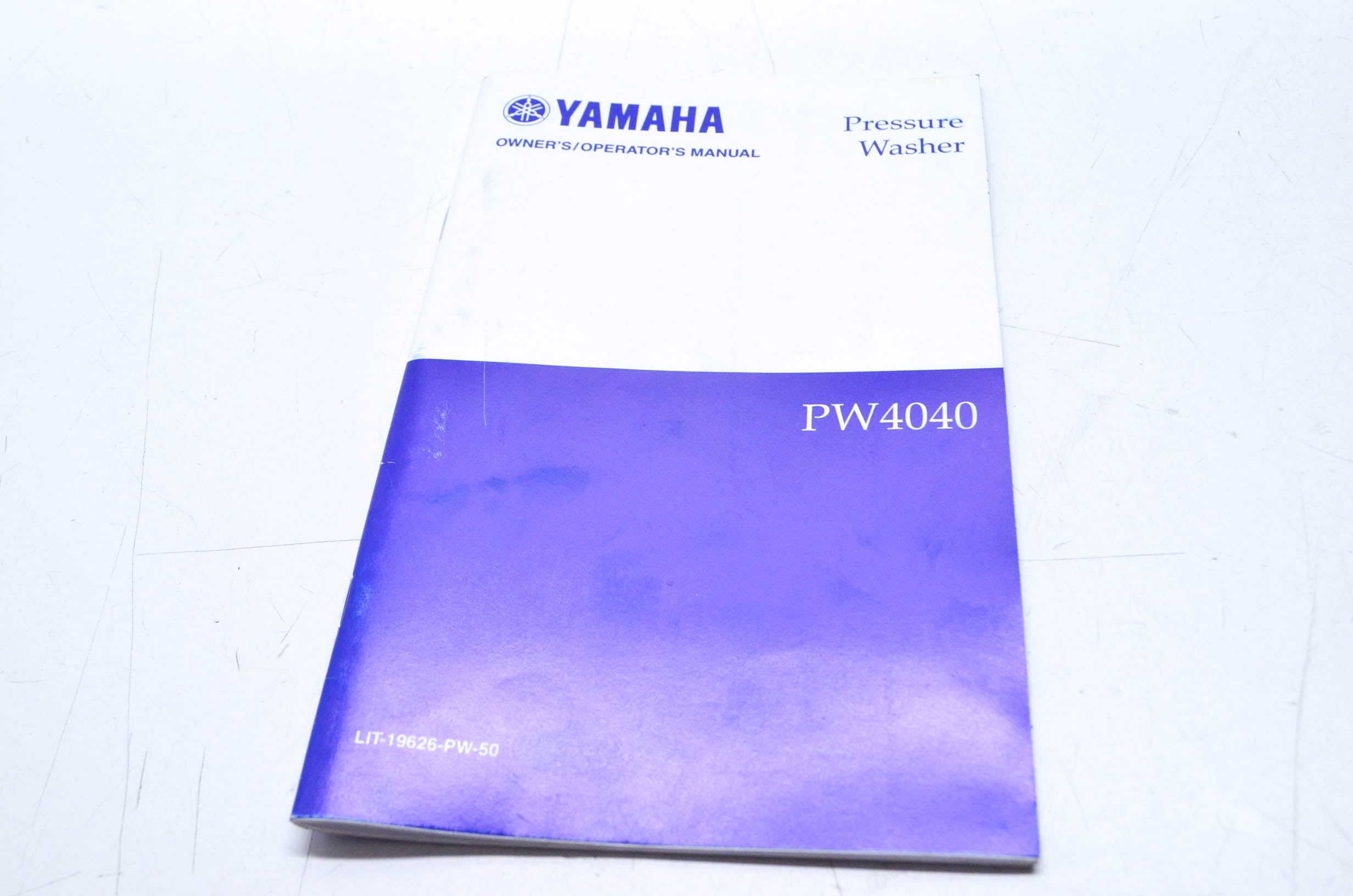 Yamaha LIT-19626-PW-50 Pressure Washer PW4040 Owner's Manual QTY 1 -  Walmart.com