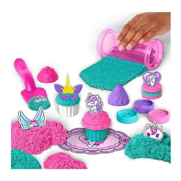 Actividades Spin Master Kinetic Sand Pastelería Unicornios