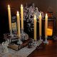 thumbnail image 2 of 6 Pack Battery Operated LED Candles with Remote and Timer for Wedding Decor Ivory Real Wax Flickering Warm White Light, 2 of 4