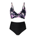 thumbnail image 1 of Conjunto de bikini Amy Babe de cintura alta para mujer, 1 of 6