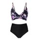 thumbnail image 1 of Conjunto de bikini Amy Babe de cintura alta para mujer, 1 of 6