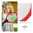 thumbnail image 2 of Outdoor Toy Back Yard Game Badminton Racket Small Mesh Toys Plastic Tennis Bracket Cloth Sports (red Two Pack) Baby, 2 of 6