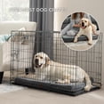 thumbnail image 4 of Cama para perros, soporte ortopédico de espuma viscoelástica, impermeable, 4 of 7