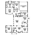 thumbnail image 6 of 015-1293: Luxury Traditional 3 Bed, 3 Bath Luxury Home Plan, 2649 Sq Ft: Full Blueprints with License to Build by Home Plan Marketplace - Lesuto, 6 of 6