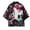 Patterned9, variant on Jinda Unisex Men's Halloween Kimono Robe Soft Top 3/4 Sleeve Women's Lightweight Summer Cool Thin Shirt Bathrobe Patterned5 Small-X-Large