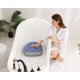 thumbnail image 2 of Asiento Elevador Inflable de 2 Piezas (47 x 37 cm), Cojín para Bañera de Hidromasaje, Cojín para Respaldo del Asiento Elevador de Spa con 4 Ventosas, Adecuado para Todos los Spas y Bañeras de Hidromas, 2 of 5