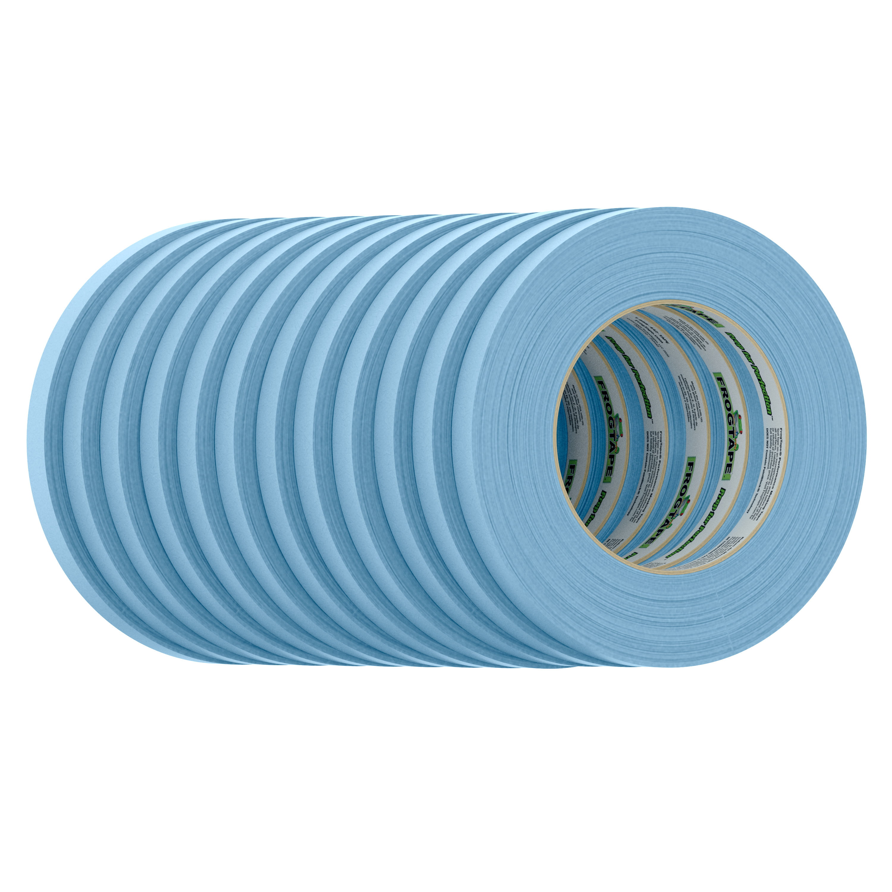 FrogTape® 250 Light Blue .47 in. x 60 yd. Moderate Temperature Performance  Masking Tape, 12 Rolls