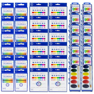 Crayola Classic 10ct Fine Line Marker Set, Classic Colors, (24