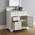 thumbnail image 4 of James Martin Furniture Savannah 36" Single Vanity Cabinet, Cottage White, 4 of 6