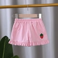 thumbnail image 2 of Kogui Athletic Shorts for Kids Toddler Girls Running Athletic Shorts Kids Summer Casual Fashion Soccer Shorts 12 18 Months (Pink,12-18 Months), 2 of 6