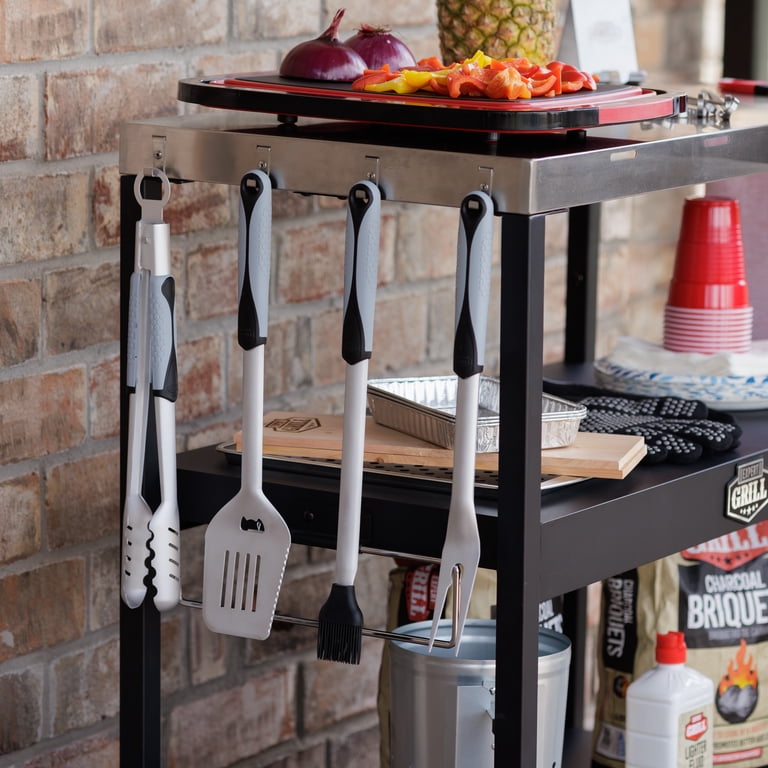 Expert Grill Outdoor Food Prep Cart with Wheels photo 7