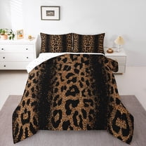 Castle Fairy Full Size 3-Piece Leopard Comforter Set