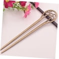 thumbnail image 2 of 3pcs Decorative Hair Clips Metal Hair Clips for Women French Barrette Hair Clips French Hair Stick Elegant Vintage Hairpin Antique Hair Chopsticks Hair Fork Hair Accessories Metal, 2 of 5