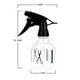 thumbnail image 3 of Botella de salón de 175 ml, regadera de plástico para peluquería, rociador de agua para herramien Irfora Lata de aspersión, 3 of 5