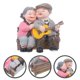 thumbnail image 2 of Creative Grandparents Lover Figurines Couple Miniature Ornaments Resin Crafts, 2 of 4