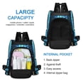 thumbnail image 6 of FORMRS Women's Travel Backpack Purse Anti-Theft Hidden Pockets Casual Shoulder Bag, Blue Tree, 6 of 7