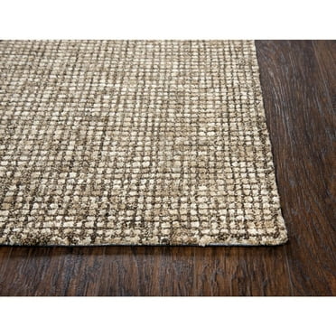 Alora Decor Storm 5' x 8' Tweed Brown/Beige Hand-Tufted Area Rug