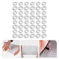 thumbnail image 3 of 100 Pcs Filet à Chignon Élastique Couverture de Chignon pour Danseuse Employé de Banque Infirmière, 3 of 8