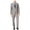 Grey - medgrey, variant on Vince Camuto Mens Slim Fit Two Button Formal Suit, Grey, 38 Short / 31W x UnfinishedL