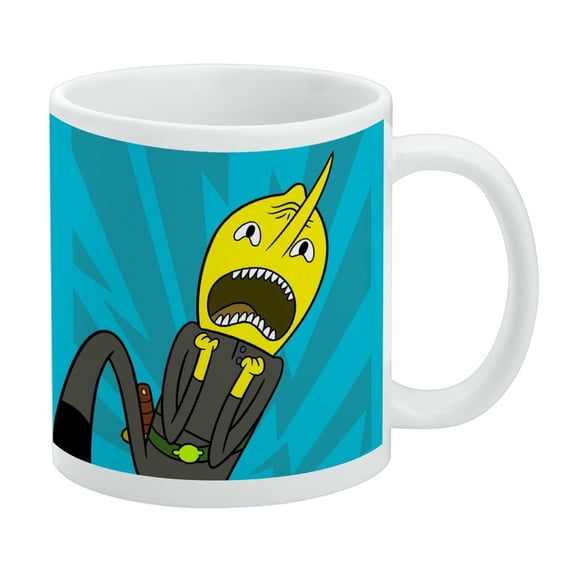 Adventure Time Lemongrab Unacceptable White Mug