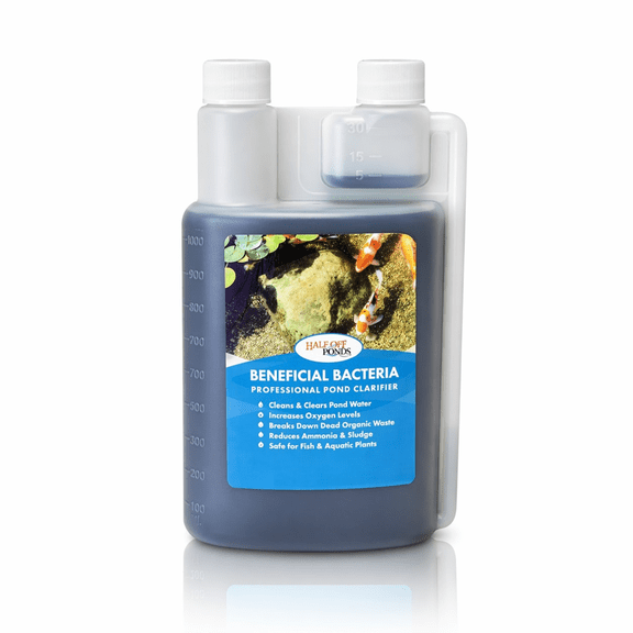 Half Off Ponds Beneficial Bacteria, 32 oz Bottle Pond Treatment