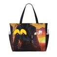 thumbnail image 1 of Easygdp Sunset Western Cowgirl Bolsa de Viaje de Playa de Gran Capacidad, Bolsa Tote Perfecta para la Playa, Escapadas de Fin de Semana y Viajes, 1 of 7