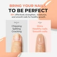 thumbnail image 2 of modelones Nail Strengthener Jelly Nude Nail Repair for Damaged Nails Strengthening Polish 15ml Nail Growth and Strengthener Natural Concealer Foundation Nail Care Gifts for Women, 2 of 9