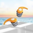 thumbnail image 2 of CSChome Bouchons d'Oreilles Anti-Bruit Réutilisables Réduction de Bruit Bouchons d'Oreilles en Silicone Réutilisables Réduction de Bruit Confortables Protection Auditive pour Dormir Nager, 2 of 6