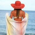thumbnail image 2 of East'N Blue Rainbow Turkish Cotton Peshtemal Beach Towel - Blue (Pack of 1), 2 of 5