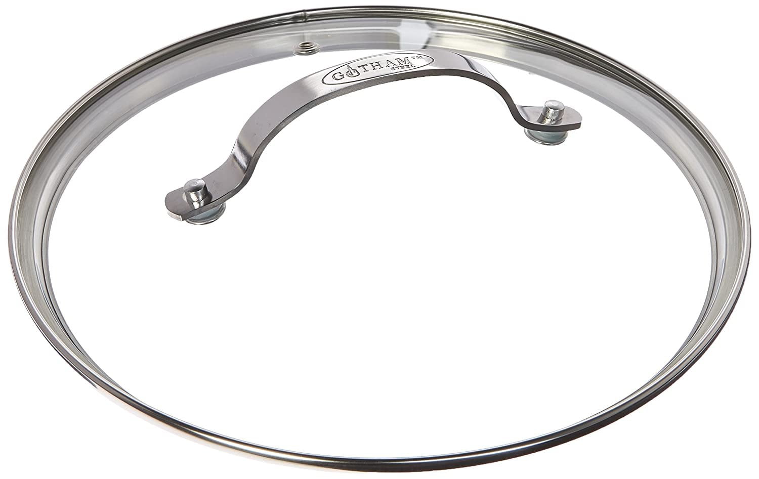 GOTHAM STEEL 2009 Clear Tempered Glass Vented Square Lid Frying pan