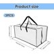 thumbnail image 2 of 3 bolsas de mudanza de gran capacidad, bolsas de almacenamiento resistentes con cremallera y, 2 of 5