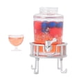 thumbnail image 3 of Seau à Jus Simulation Modèle Maison de Poupée Ensemble de Seaux à Boissons pour Fournitures 1/12 Rouge, 3 of 9