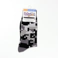 thumbnail image 5 of FunnyFeet Camo Themed Novelty Socks for Men with Dad Jokes - Perfect Dad Birthday Gift, Funny Socks with Pixel Camouflage , Dad Birthday Gift Ideas (PixelCamo), 5 of 6