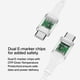 thumbnail image 4 of Cable de alimentación USB-C a USB-C Belkin BoostCharge de 1 m, blanco, 4 of 8