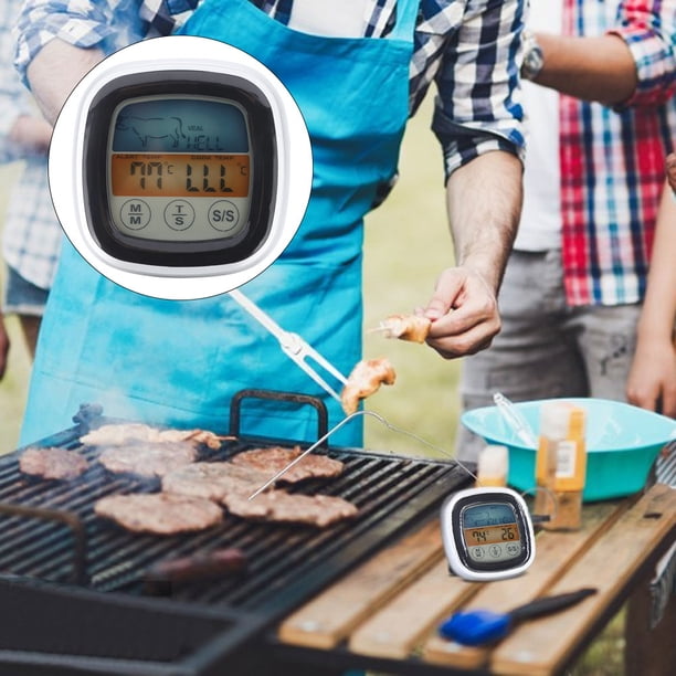 Termómetro para barbacoa termómetro de cocina fácil de operar con 2 potentes imanes para cocina casera para parrilla ANGGREK Otros