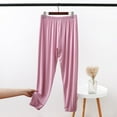 thumbnail image 2 of Plebaso Lounge Pants for Women Plus Size Elastic Bottom Pajama Pants Womens Baggy Comfortable Pj Bottom, 2 of 9