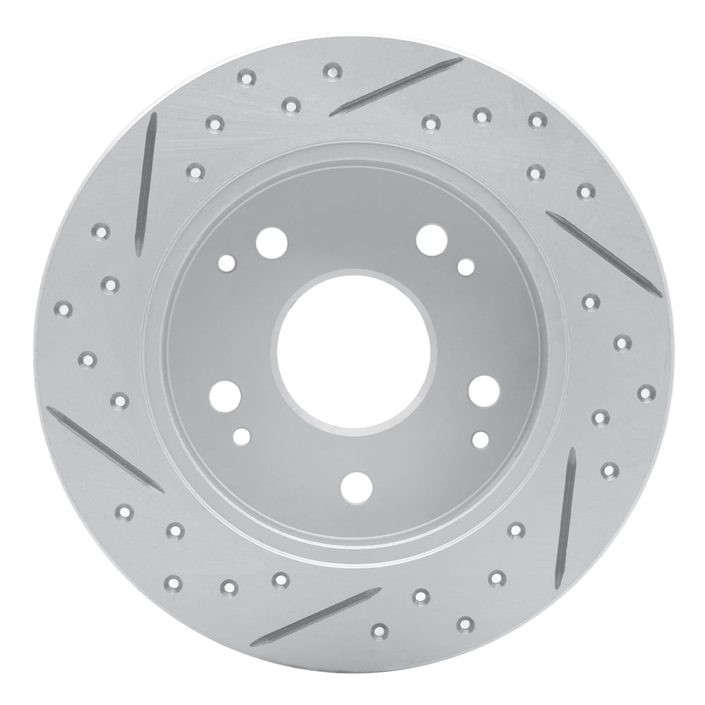 Dynamic Friction Company 830-59026R DFC Geoperformance Rotor - Drilled and Slotted