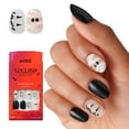 thumbnail image 3 of Kiss Voguish Fantasy Halloween Press On Nails, ‘Creepy Flavors’, Short Oval, 28 Count, 3 of 15
