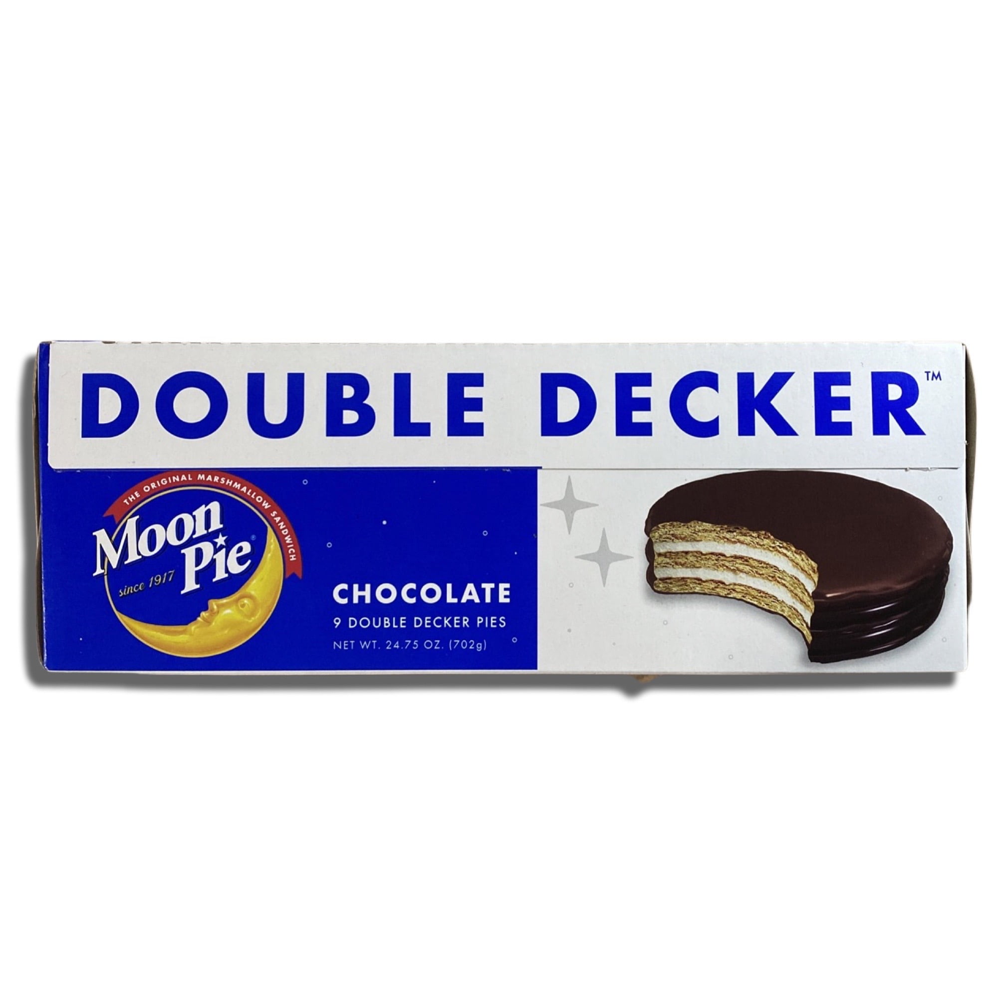 Moonpie  Double Decker Marshmallow Sandwich by Moon Pie | 9 Count Box | Value Pack of 3 (27 Total Pies) (Chocolate)