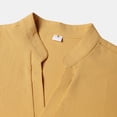 thumbnail image 6 of Mens V Neck Shirts Lightweight Long Sleeve Tshirts Shirt Casual Solid Color Pullover Breathable Basic Loungewear Beach T-Shirts Tops, 6 of 8