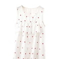 thumbnail image 5 of Taqqpue Plus Size Sleeveless Nightgowns for Women Cotton Soft Knee Length Night Gowns Sleepshirts Loose Fit Sleepwear Dress Casual Solid Color Scoope Neck House Dress Women, 5 of 5