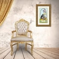 thumbnail image 3 of Popp, Grace 15x24 Gold Ornate Wood Framed with Double Matting Museum Art Print Titled - Easter Cats Collection B, 3 of 4