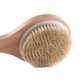 thumbnail image 5 of 2 cepillos de baño de cerdas de cerdo gigantes con mango de madera de mango largo, cepillo de baño seco para lavado corporal, cepillo de baño trasero, 5 of 5