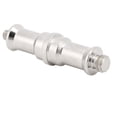 thumbnail image 2 of Spigot Stud Male Adapter, Wear Resistance Durable Spigot Stud Male Adapter Metal Camera Screw Strong Electroplating Clear  For Photo Studio For Flash Light, 2 of 8