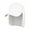 White, variant on J7667 Brushed Microfiber Cap With Flap, White