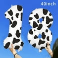 thumbnail image 3 of Cow Print Birthday Decorations Supplies, 40 Inch Number 0-9 Cow Themed Birthday Party Decorations Farm Barn Decor for Kids, 3 of 4